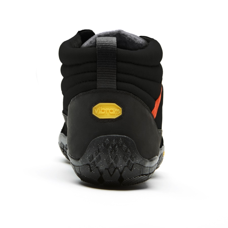 V-Trek Insulated Men's Black Grey Flame Red Vibram